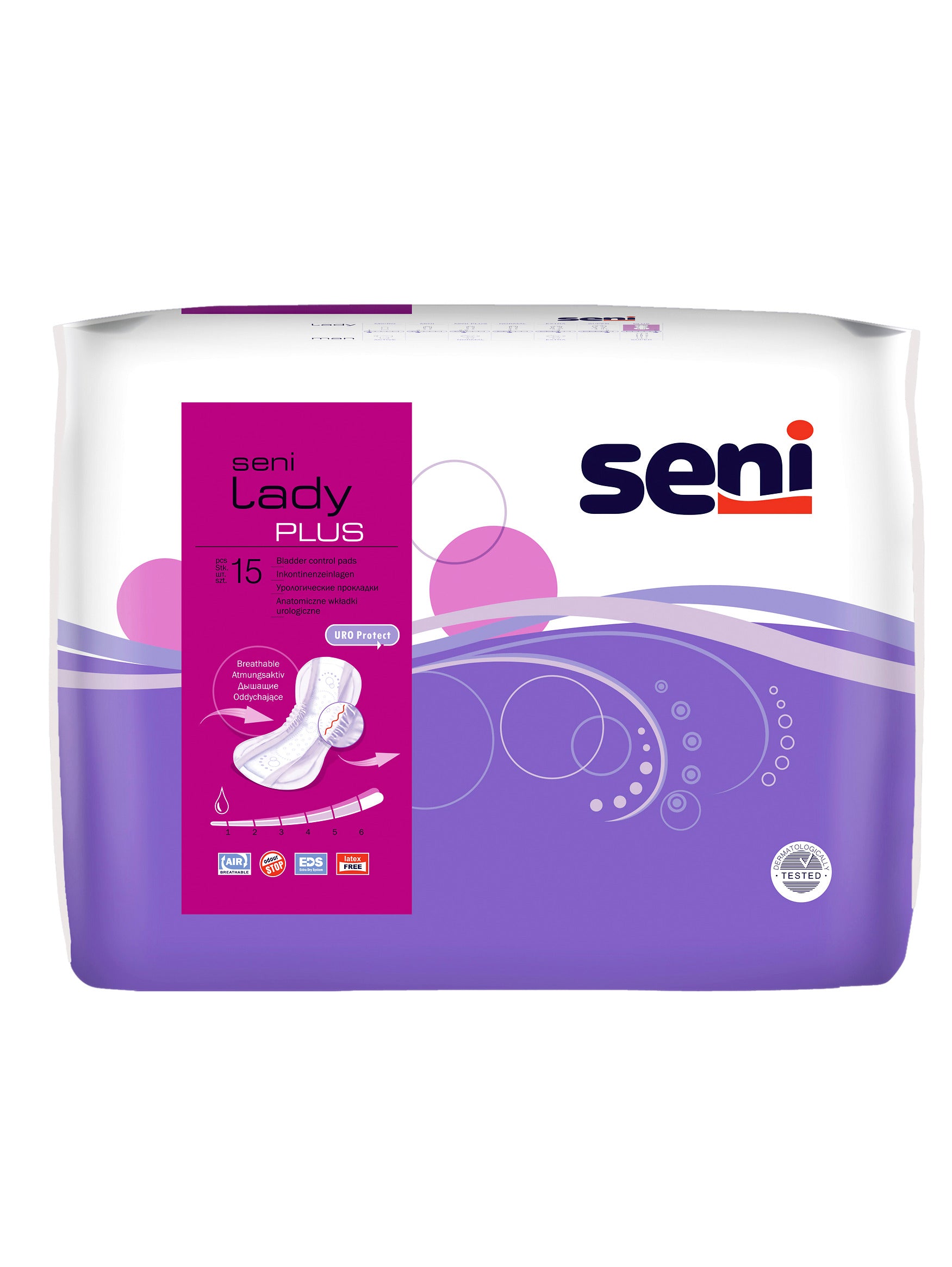 Seni Damen, 950 ml - 15 Stück