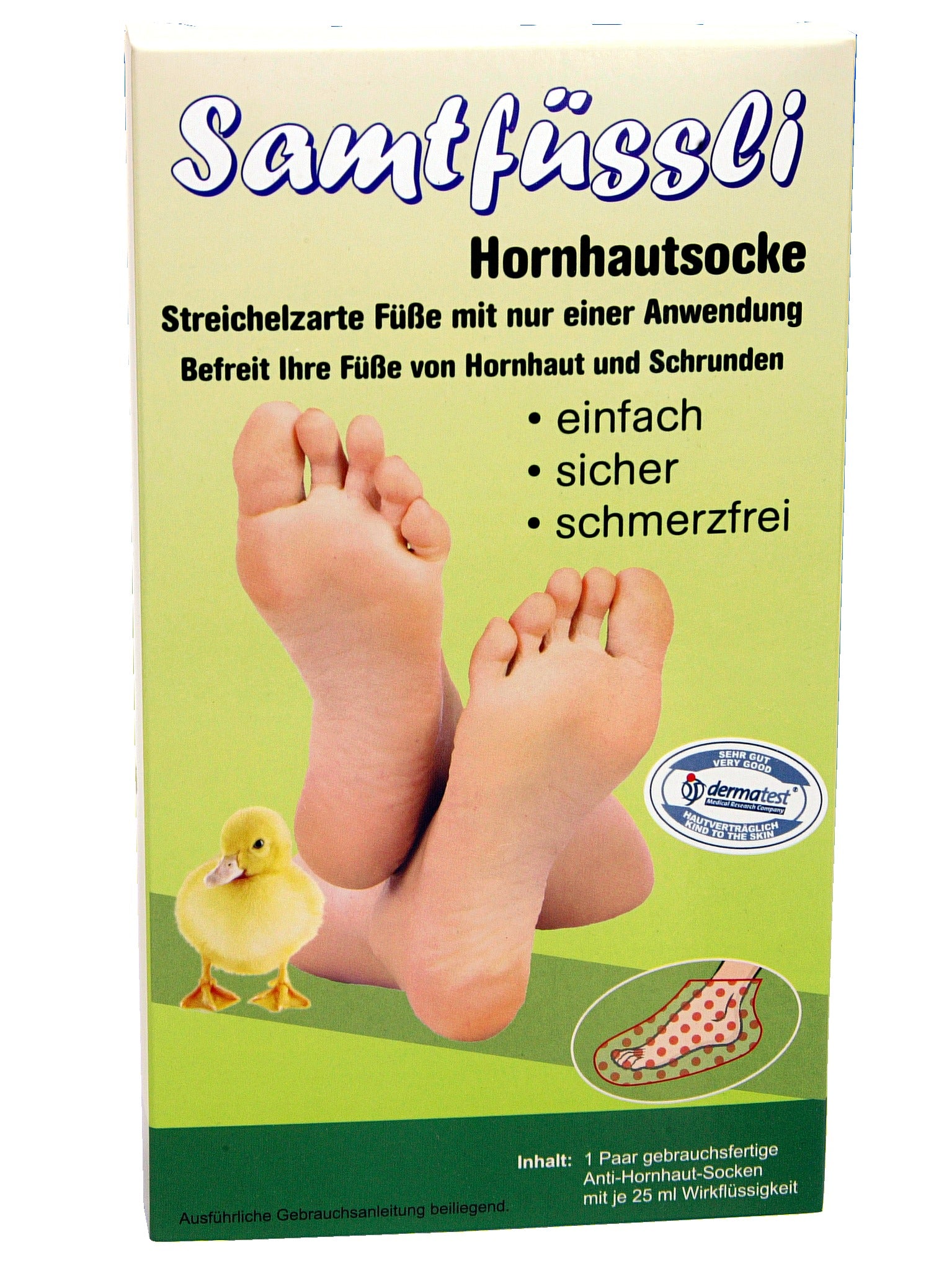 Samtfüssli Hornhautsocken